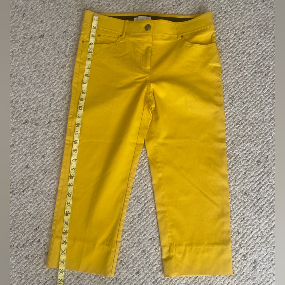 89th & Madison Vibrant Yellow Pants - Picture 7 of 9